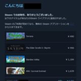 待ちに待ったSteamサマーセール！狙ってた4タイトルを購入！