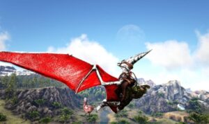 プテラノドンのテイム方法！空の飛び方と操作方法