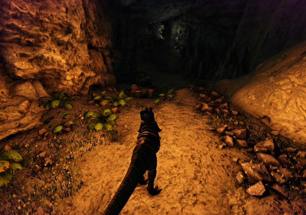 狩人の洞窟内