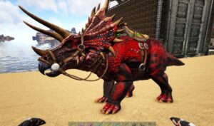 トリケラトプスのステ振りと使い道【序盤最強タンク・採取｜ASE/ASA対応】