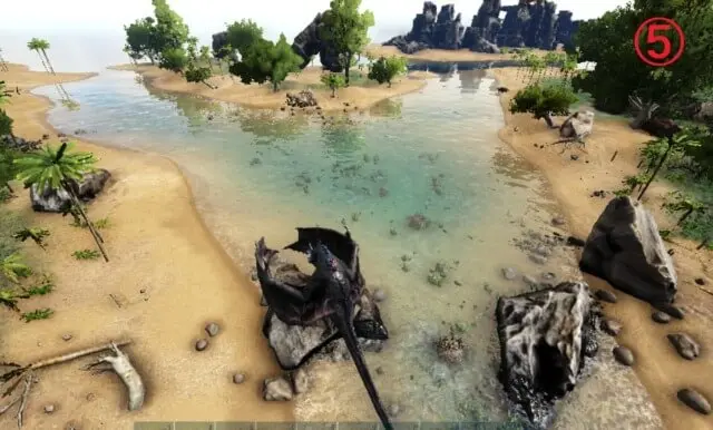 セメント集めはカストロイデスのダム 場所画像と座標 テイム方法を解説