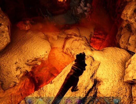 大物の洞窟のマグマ 大物の洞窟のマグマ