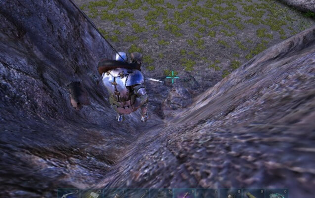 グラップリングフックの降り方 グラップリングフックの降り方