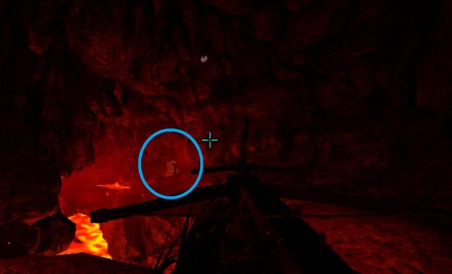 大物の洞窟でグラップリングフック 大物の洞窟でグラップリングフック