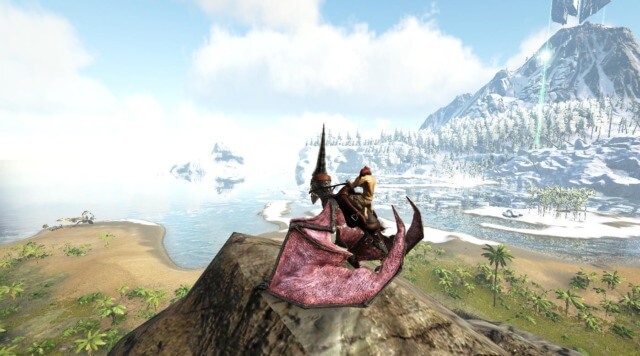 雪原と草原の境目