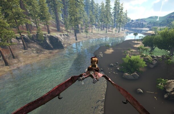 レッドウッドの北側