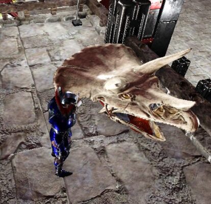 トリケラトプススキン