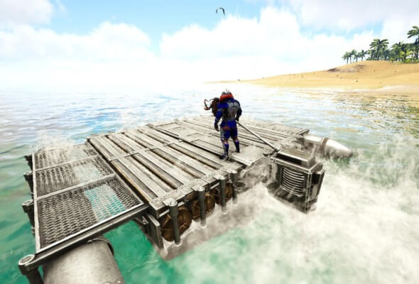 モーターボートは速い