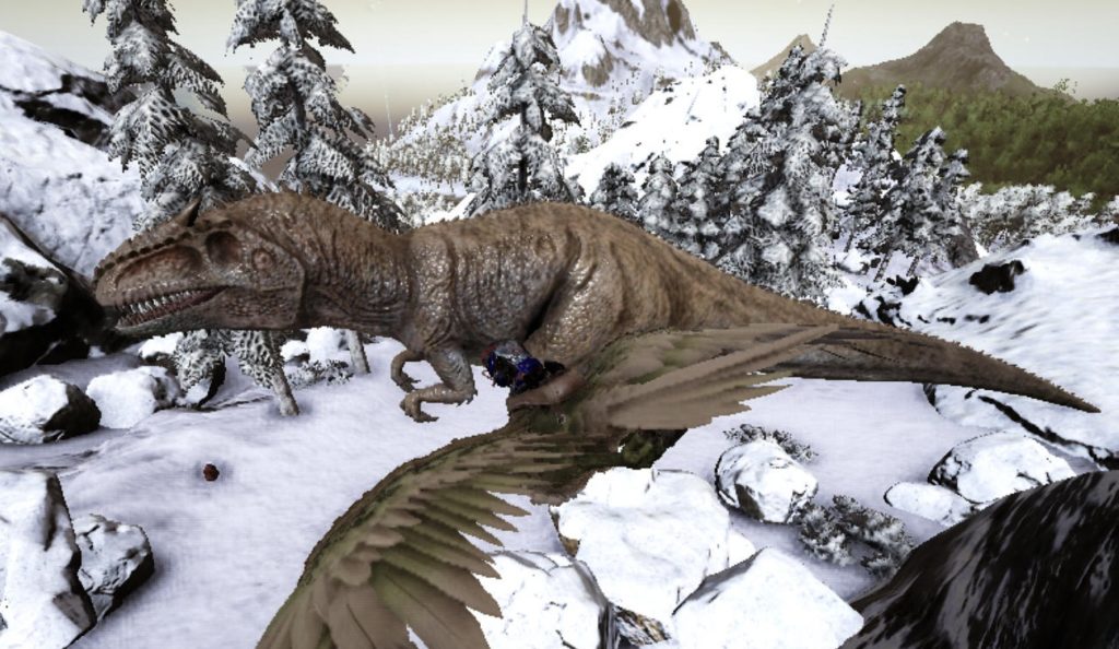 最強ペットの騎乗恐竜ギガノトサウルス 生息場所やテイム方法を紹介