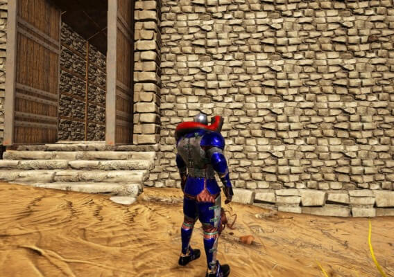 フェンス土台の無い壁