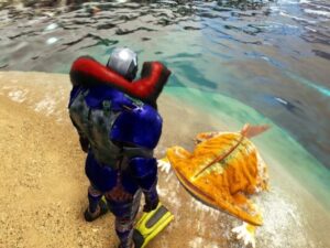 ディプロカウルスの生息場所とテイム方法！水中酸素ボンベ代わり！？