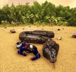 ティタノボアの生息場所と特徴＆テイム方法！特殊なエサ渡しの手順とオススメの方法とは？