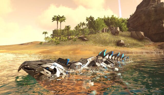 モササウルスのＴＥＫサドル射撃モード