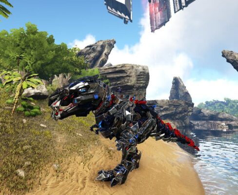 ティラノサウルスのＴＥＫサドル射撃モード