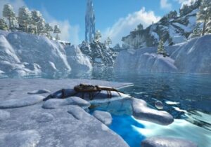 クリスタルアイルズの海底洞窟入口