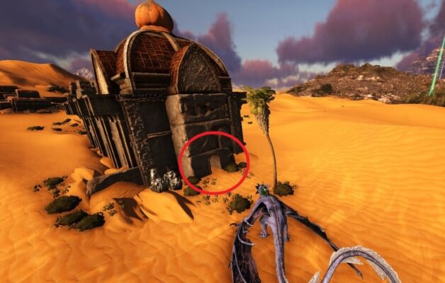 破壊者の洞窟入口