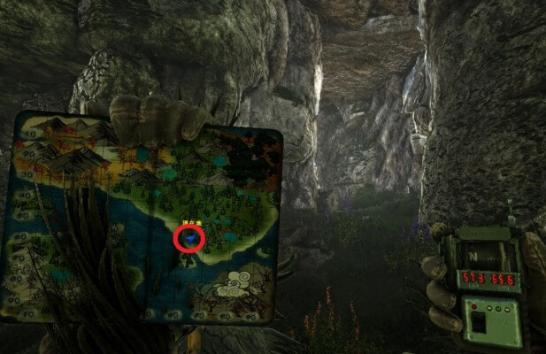 フィヨルドのブルードマザー洞窟の座標
