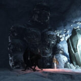 フィヨルドの天帝の洞窟