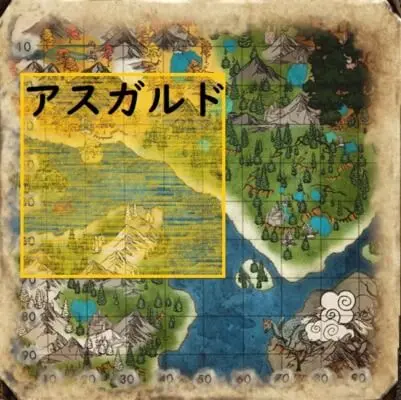 アスガルド フィヨルドマップのワープ先紹介 荒れ果てた荒野の先にどんなものがある