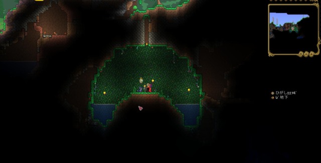 エンチャントソードが刺さっている場所