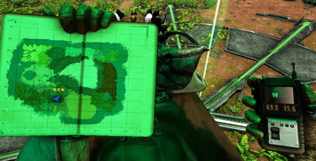 タエニアステラの緑のオベリスクの場所と座標