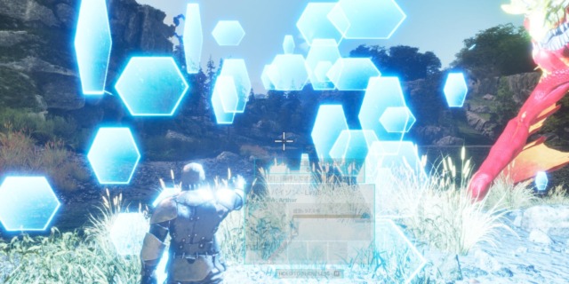 赤ちゃんバイソンを低温ポッドで出し入れ